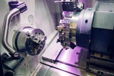 Modern Cnc makine detayını