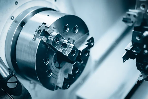 Detail of a modern CNC machine — Stock Photo, Image