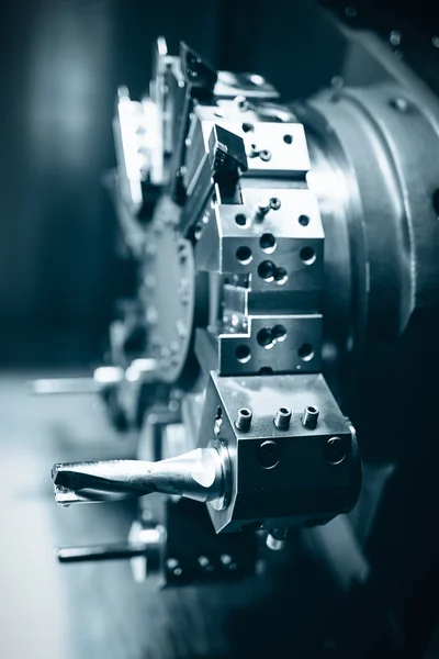 Detail einer modernen CNC-Maschine — Stockfoto