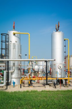 Gaz tankı petrol işleme tesisi
