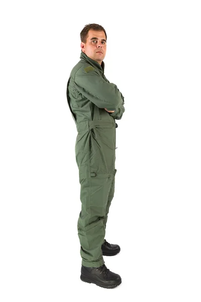 Soldier isolated — Stock Photo, Image