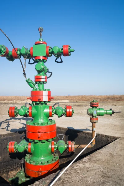 Production wellhead Royalty Free Stock Photos