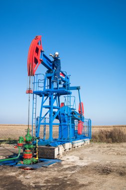 petrol işçisi onay yağ pompası