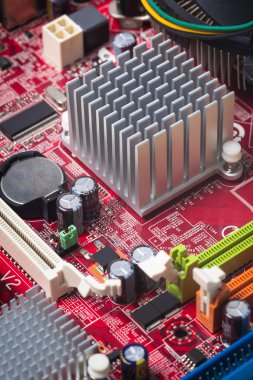 Bilgisayar anakart portre