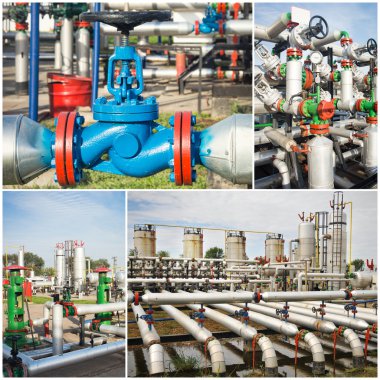 petrol ve gaz işleme tesisi