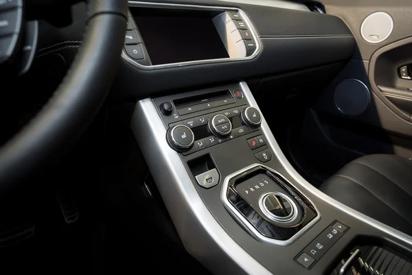 Modern car interior — Stock Photo, Image