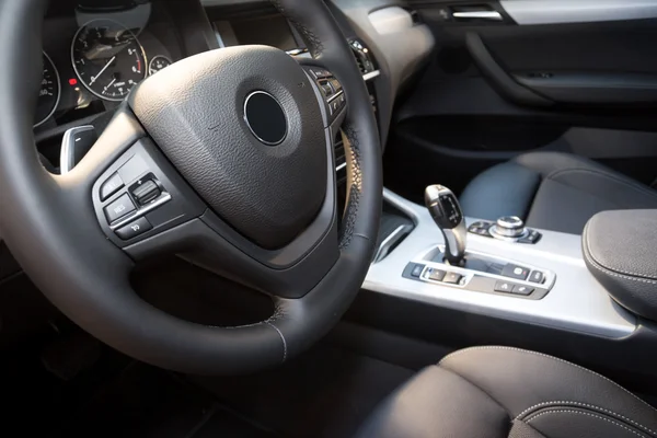 Modern car interior — Stock Photo, Image