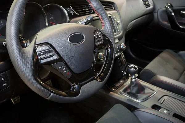 Modern car interior — Stock Photo, Image