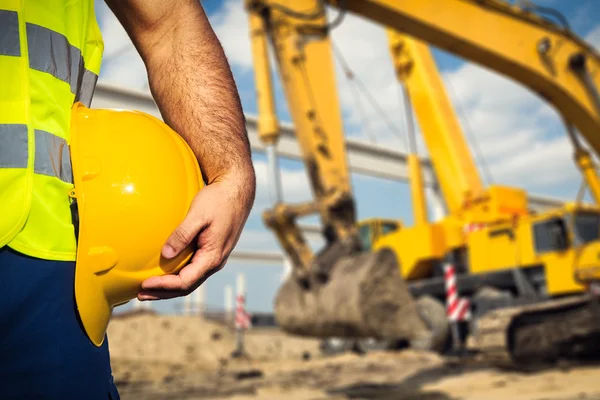 Trabajadores de la construcción — Foto de Stock