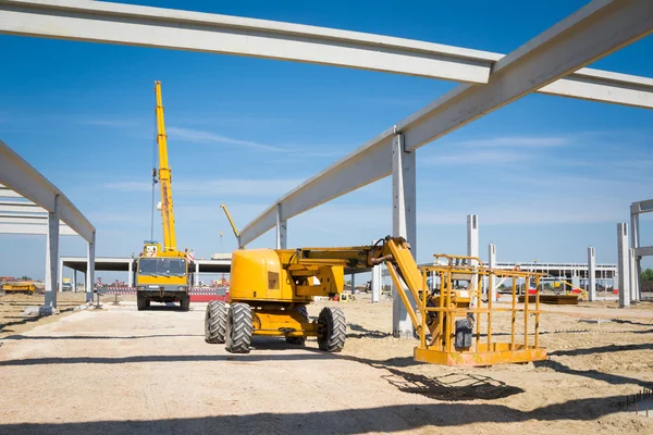 Plataforma de construcción móvil hidráulica — Foto de Stock