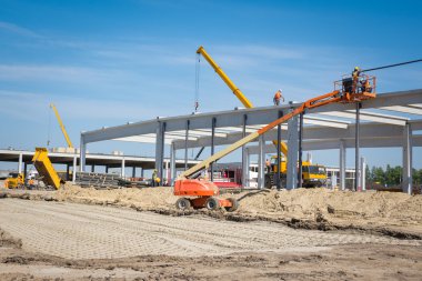 Hidrolik mobil inşaat platformu