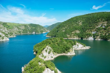 Wonderful canyon with the curving river