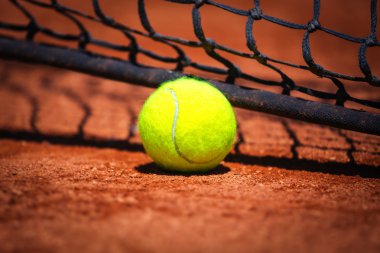 net olarak tenis topu