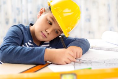 Bir çocuk gelecek mühendisi