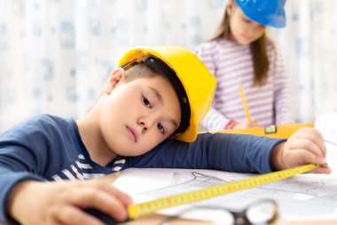 Bir çocuk gelecek mühendisi