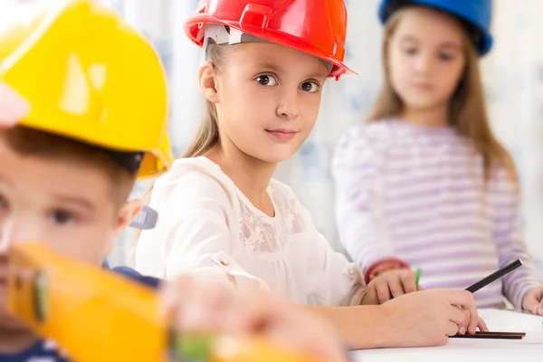 Niños futuros ingenieros — Foto de Stock