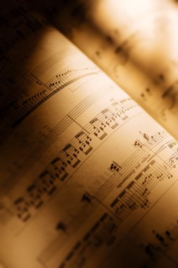 müzik Not arka planı