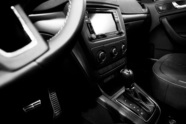 Modern car interior — Stock Photo, Image