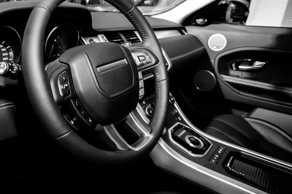 Moderne auto-interieur — Stockfoto