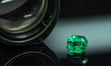 Doğal Zümrüt Taşı Değerli Gevşek Taş