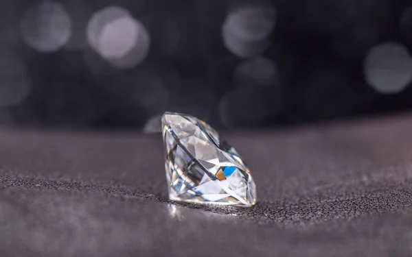 Zblízka Krásné Luxusní Diamant — Stock fotografie