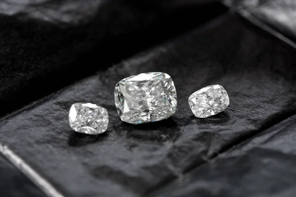 Bela Diamantes Luxo Fundo Close — Fotografia de Stock