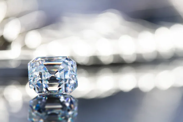 Krásný Luxusní Diamant Pozadí Bokeh — Stock fotografie