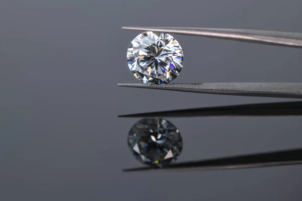 Diamant Tweezers Ädelsten — Stockfoto