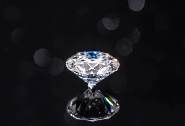 Gros Plan Beau Diamant Luxe — Photo