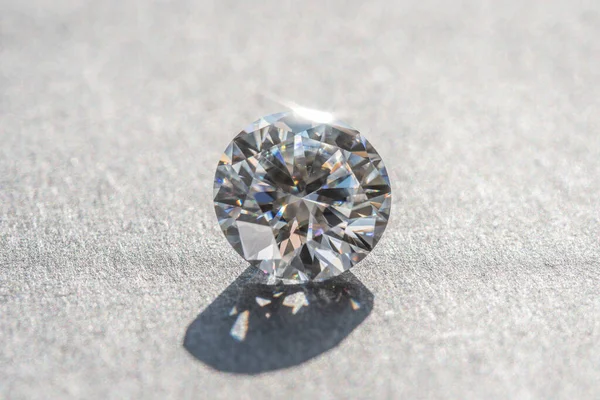 Közelről Gyönyörű Luxus Gyémánt — Stock Fotó