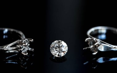 güzel Halkalar Tasarımı arka planda, kapat