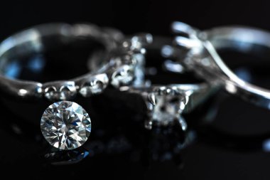 güzel Halkalar Tasarımı arka planda, kapat