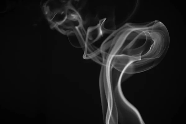 Abstracte Rook Zwarte Achtergrond — Stockfoto