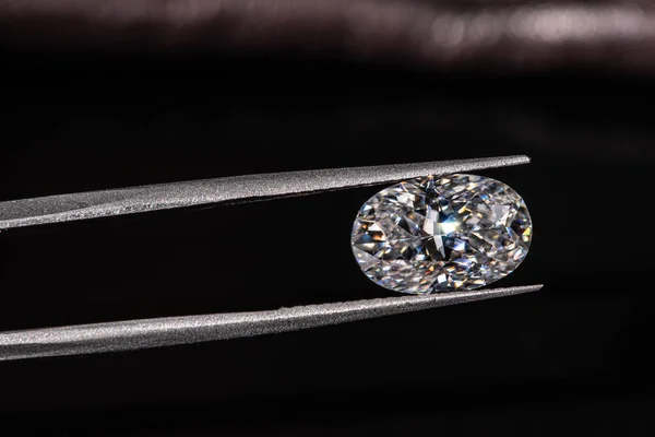 Vacker Diamond Gemstone Bakgrunden Närbild — Stockfoto