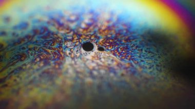 hareketli renkli baloncuklu soyut arkaplan 