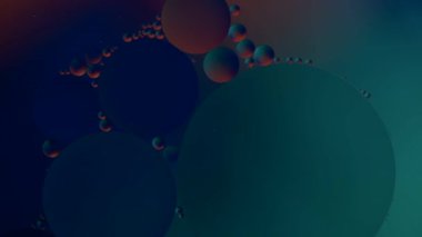 hareketli renkli baloncuklu soyut arkaplan 