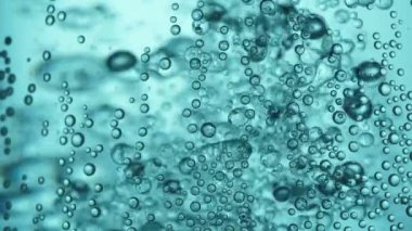 hareketli renkli baloncuklu soyut arkaplan 