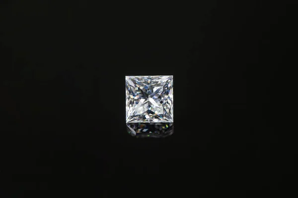 Krásný Diamantový Drahokam Pozadí Zblízka — Stock fotografie