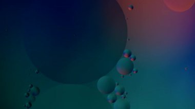 hareketli renkli baloncuklu soyut arkaplan 