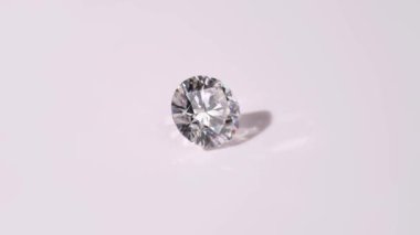 Güzel Diamond Gemstone arka planda, yakın plan
