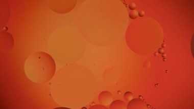 hareketli renkli baloncuklu soyut arkaplan 