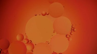 hareketli renkli baloncuklu soyut arkaplan 