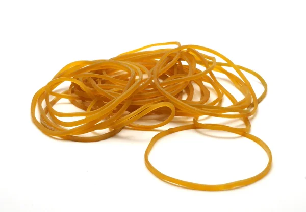 Pile of rubber bands — Stock Photo, Image