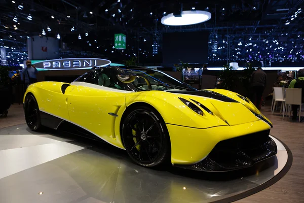 Pagani Huayra a Ginevra — Foto Stock