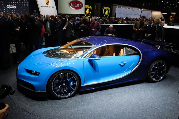 Bugatti Chiron Cenevre — Stok fotoğraf