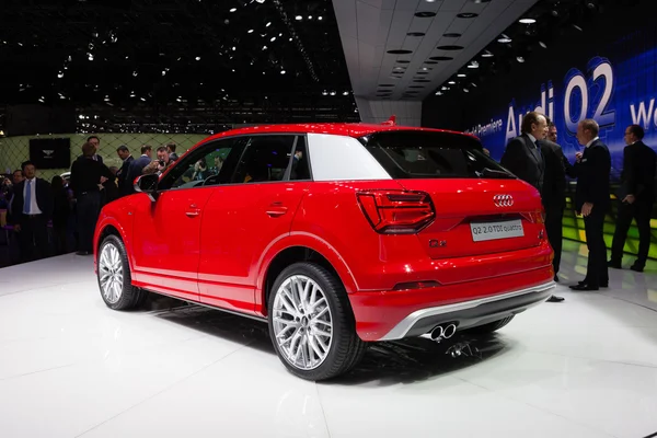 Audi Q2 in Genève — Stockfoto