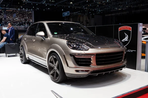 포 르 쉐 Macan Topcar — 스톡 사진