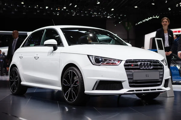 Audi S1 i Genève — Stockfoto