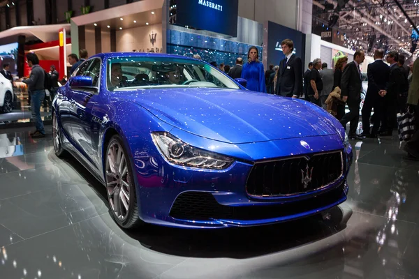 Maserati GranTurismo in Geneva — Stock Photo, Image