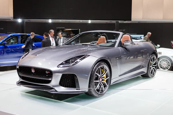 Jaguar typu F Svr — Zdjęcie stockowe